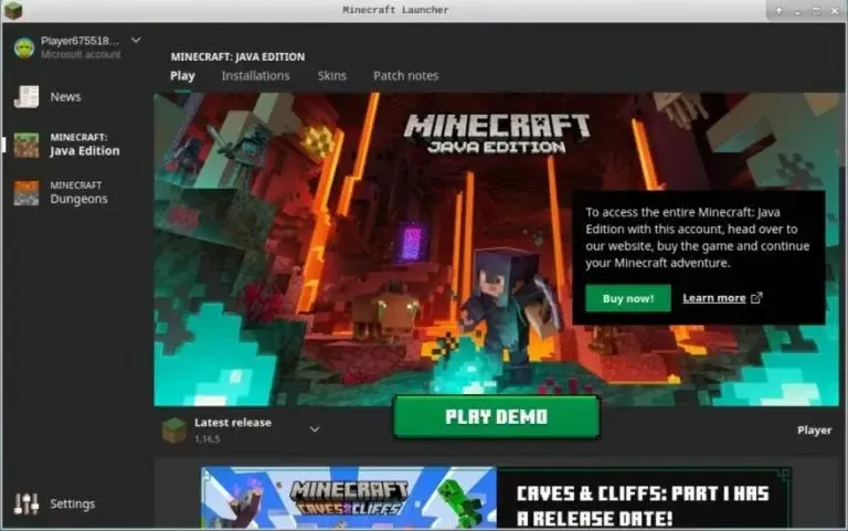 Как скачать Minecraft на Linux